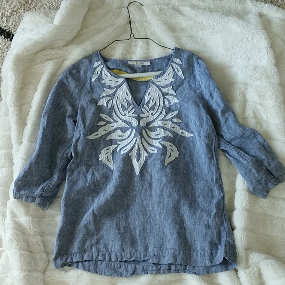 Boden embroidered tunic.